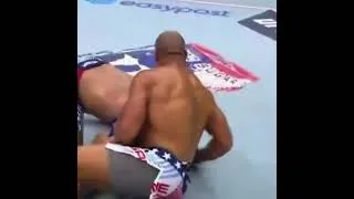 Thumbnail: Gane with the crafty back of the head shots. #ufc #mma #cyrilgane #alexpereira