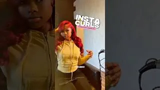 Thumbnail: Learn Bombshell Instagram Curls | Side Part + Bang Tut #hairtutorial #bombshellcurls #curltutorial
