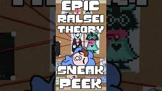 Thumbnail: RALSEI THEORY SNEAK PEEK??? 😱 😱 😱 #deltarune #oof