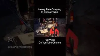 Thumbnail: Heavy rain Camping in dence forest #nightcamping #camping