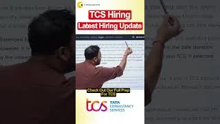 Thumbnail: Finally TCS FREE Hiring 2027 Batch | Upcoming Hiring Calendar & Step-by-Step Apply Process