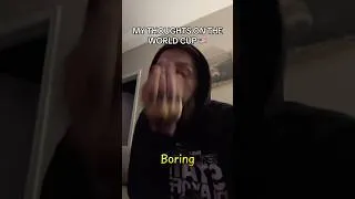 Thumbnail: World Cup Rant #shorts #rant #comedy