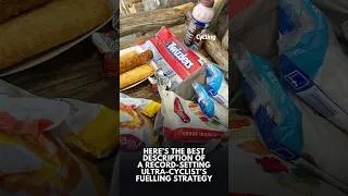 Thumbnail: The best description of a record-setting ultra-cyclist’s fuelling strategy