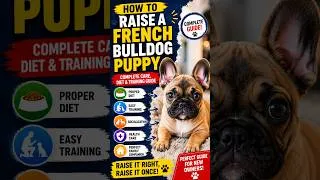 Thumbnail: How to Raise a French Bulldog Puppy #shorts