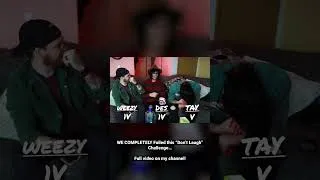 Thumbnail: We failed the “Don’t Laugh” challenge with this clip.