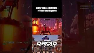Thumbnail: Mister Bones Event Intro - Fortnite Droid Tycoon #fortnite #starwars #droidtycoon #gaming