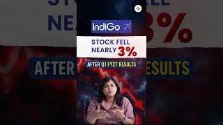 Thumbnail: IndiGo Slips into Loss in Q1 FY27! | CA Rachana Ranade | #shorts