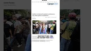 Thumbnail: Delhi Protest Alert Issued by US Embassy #DelhiProtest #NeetPaperLeak #Shorts