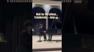 Thumbnail: Emotional climax from Tchaikovsky’s June|May 2025#Tchaikovsky#Piano #classicalmusic #Pianist #Shorts