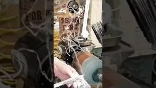 Thumbnail: Just relax for a minute 🙂 #woodturning #slowmotion #shorts