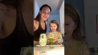 Thumbnail: chugging celery juice with my bestie ✨ #momlife