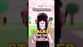 Thumbnail: Someone is FOLLOWING me on Roblox😕 #roblox