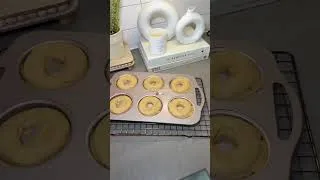 Thumbnail: i made homemade donuts and now I can’t go back 🍩 #bakewithme #bakingshorts #homemadefood #baking