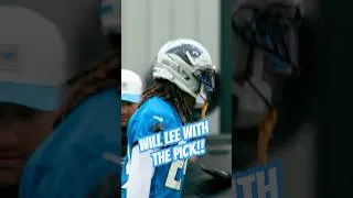 Thumbnail: Will Lee III training camp INT‼️ #carolinapanthers