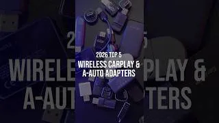 Thumbnail: My TOP 5 Wireless Adapters for Apple CarPlay & Android Auto in 2026 #wirelessadapter