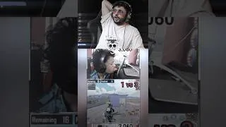 Thumbnail: BGMI WITH TONGUE #shorts #carryminati #reaction #funny #bgmi #pubgmobile #shocking