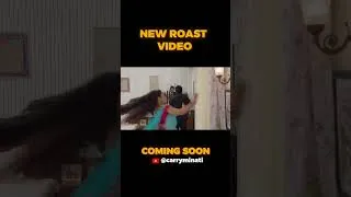 Thumbnail: New Roast Video coming out soon!  #carryminati #roast #comedy #indiantvshow #shorts