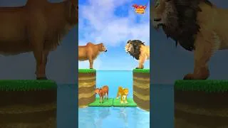 Thumbnail: New Money vs Knowledge? With Cartoon Cow vs Lion What Do Choose? #Shorts #Cartoon #Viral #shortsfeed