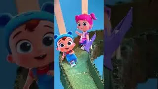 Thumbnail: Will They Make It Through the Marble Run?🫢 #littleangel #marblerace