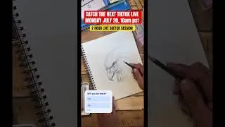 Thumbnail: LIVE SKETCH SESSION | July 20, 10am PST