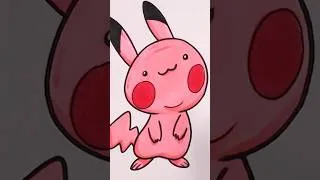 Thumbnail: Drawing Pokemon in Reverse #shorts