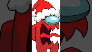 Thumbnail: Drawing Imposter Santa #shorts