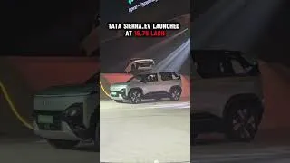 Thumbnail: Tata Sierra EV launched at Rs 18.79 lakh, ex showroom Mumbai - launch Video!