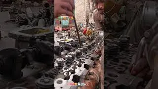 Thumbnail: Heavy-duty Diesel Engine Components, Specifically Valve Springs and Rocker arm Assemblies.