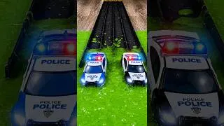 Thumbnail: Two Police Car's Dropped into Slime Water 😜