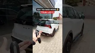 Thumbnail: Mahindra XUV 7XO Base Model ✅ ₹13.66 LAKHS 🔥 #shorts