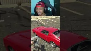 Thumbnail: Franklin Lamborghini hit #shorts