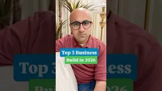 Thumbnail: Top 3 Business Build in 2026 | Business | Sarthak Ahuja