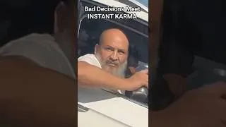 Thumbnail: Bad Decisions Meet INSTANT KARMA 🚗💥 #roadrage #instantkarma
