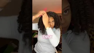 Thumbnail: How I Get My Thick Curly Hair In A Sleek Ponytail! #naturalhair