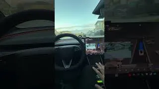 Thumbnail: 100 mile streak confetti on FSD V14.3.4. #tesla #automobile #fsd #tech #elonmusk #teslafsd