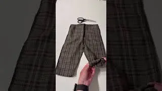 Thumbnail: Sew with me. Make a pair of pants for my 8 month old. #sewing #sew #howto