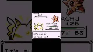 Thumbnail: ⚔️ Battling Fisherman (B1F) ! Pokemon Red  #shorts #pokemon #squirtle #gaming #gameboy #retro  #red