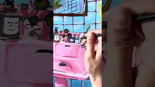 Thumbnail: Painting process 🛁 #paintingprocess #art #workingartist #painting #smallartist