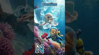 Thumbnail: M N O P Manatee Nautilus Octopus Porpoise | Cats Break Ice to Save Frozen Sea Animals 🐱❄️🐙🐬