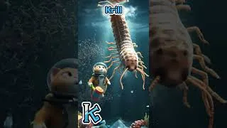 Thumbnail: I J K L Isopod Jellyfish Krill Lobster | Cats Break Ice to Save Frozen Sea Animals 🐱❄️🦞🐙