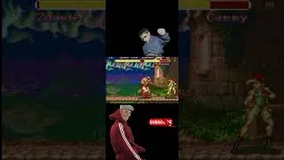 Thumbnail: Zangief's Spinning Piledriver! 💪 | Street Fighter II: The New Challengers (SNES) #Shorts