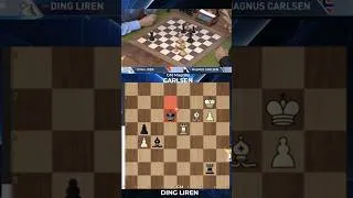 Thumbnail: Ding Liren Beat Magnus Carlsen😵