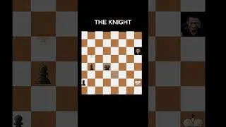 Thumbnail: Endgame's Brilliant Knight Sacrifice 😱 #brilliant #шахматы #шортс