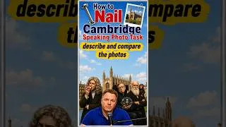 Thumbnail: Nail Cambridge FCE Speaking Photo Task 2026 with native speaker