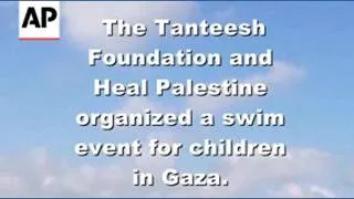 Thumbnail: Gaza children learn to swim