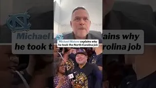 Thumbnail: Michael Malone on why he decided to take the North Carolina job #uncbasketball #michaelmalone