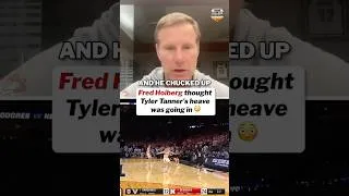 Thumbnail: Fred Hoiberg told Jon Rothstein he had the perfect vision on the final heave from Tyler Tanner