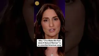 Thumbnail: Sara Bareilles on what "(You Make Me Feel Like) A Natural Woman" means to her #shorts