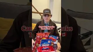 Thumbnail: Maddox Batson’s Canadian snack taste test starts with Timbits. 🍩What should he try next? 🤠