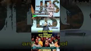 Thumbnail: A continuation of the series on prayer by Pastor Chike Ume.